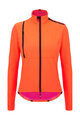 SANTINI Cycling thermal jacket - VEGA - pink