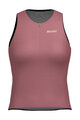 SANTINI Cycling sleeveless jersey - OPAL - pink