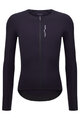 SANTINI Cycling summer long sleeve jersey - UNICO - black