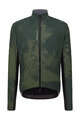 SANTINI Cycling windproof jacket - ALPHA INSULATED - green