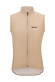 SANTINI Cycling gilet - RTR WIND - beige