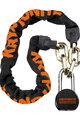 KRYPTONITE bike lock - MESSENGER - orange/black