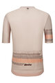 SANTINI Cycling short sleeve jersey - IDEA - beige