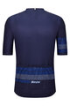 SANTINI Cycling short sleeve jersey - IDEA - blue