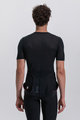 SANTINI Cycling short sleeve t-shirt - DRY - black