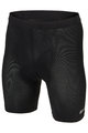 SANTINI Cycling boxer shorts - ADAMO - black