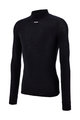 SANTINI Cycling long sleeve t-shirt - LANA - black