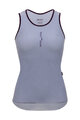 SANTINI Cycling sleeve less t-shirt - DELTA - light blue