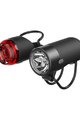 KNOG set of lights - PLUG TWINPACK - black