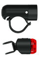 KNOG set of lights - PLUG TWINPACK - black