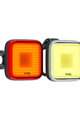 KNOG set of lights - BLINDER TWINPACK - yellow/red