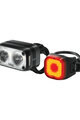 KNOG set of lights - BLINDER ROAD 400 & MINI REAR - black