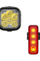 KNOG set of lights - BLINDER PRO 1300/R150 - black