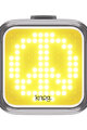 KNOG front light - BLINDER - black/white