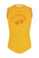 SANTINI Cycling sleeve less t-shirt - UCI EYES - orange