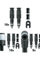 SKS pump accessories - CLIKVALVE STARTERKIT - black