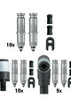 SKS pump accessories - CLIKVALVE STARTERKIT - black