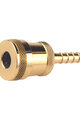 SKS spare part - BRASS PUSH-ON NIPPLE - gold