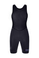 SANTINI Cycling bib shorts - UNICO EDGE - black