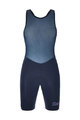 SANTINI Cycling bib shorts - UNICO EDGE - blue