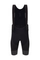 SANTINI Cycling bib shorts - ADAPT SHELL - black