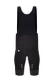 SANTINI Cycling bib shorts - ADAPT SHELL - black