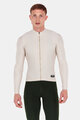 SANTINI Cycling winter long sleeve jersey - RTR - beige