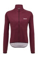 SANTINI Cycling windproof jacket - NEBULA - bordeaux