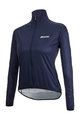 SANTINI Cycling windproof jacket - NEBULA - blue