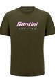 SANTINI Cycling short sleeve t-shirt - BRAND - green