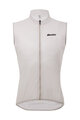 SANTINI Cycling gilet - NEBULA - white