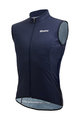 SANTINI Cycling gilet - NEBULA - blue