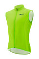 SANTINI Cycling gilet - NEBULA - light green