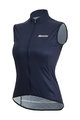 SANTINI Cycling gilet - NEBULA - blue