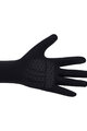 SANTINI Cycling long-finger gloves - ALDO - black