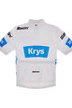SANTINI Cycling short sleeve jersey - TDF BEST YOUNG RIDER - white