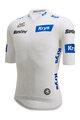 SANTINI Cycling short sleeve jersey - TDF BEST YOUNG RIDER - white