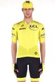 SANTINI Cycling short sleeve jersey - TDF LEADER - yellow