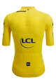 SANTINI Cycling short sleeve jersey - TDF LEADER - yellow