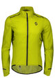 SCOTT waterproof jacket - RC WEATHER WP - yellow/black