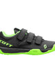 SCOTT Cycling shoes - MTB AR KIDS STRAP - grey/blue