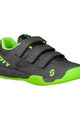 SCOTT Cycling shoes - MTB AR KIDS STRAP - grey/blue