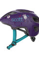 SCOTT Cycling helmet - SPUNTO KID - purple/blue