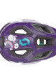 SCOTT Cycling helmet - SPUNTO KID - purple/blue