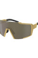 SCOTT Cycling sunglasses - SHIELD - gold