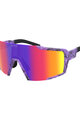 SCOTT Cycling sunglasses - SHIELD - black/purple