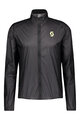 SCOTT Cycling windproof jacket - RC RUN WB - black/yellow