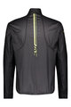 SCOTT Cycling windproof jacket - RC RUN WB - black/yellow