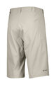 SCOTT Cycling shorts without bib - TRAIL FLOW W/PAD - ivory