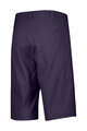 SCOTT Cycling shorts without bib - TRAIL FLOW W/PAD - purple